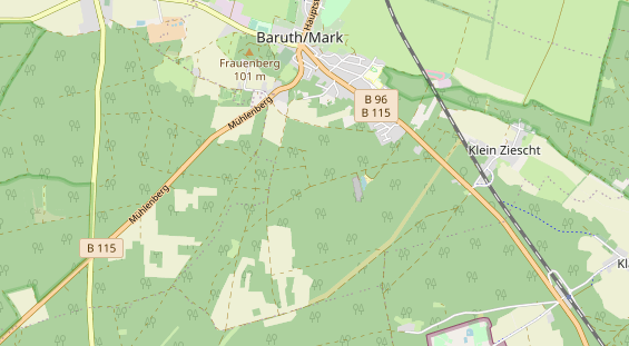 Monteurzimmer auf Karte