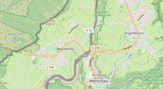 Monteurzimmer auf Karte