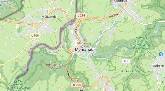 Monteurzimmer auf Karte