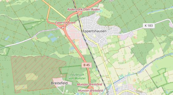 Monteurzimmer auf Karte