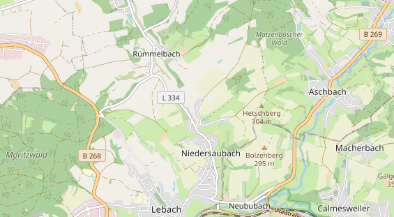 Monteurzimmer auf Karte