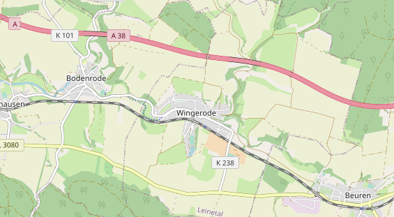 Monteurzimmer auf Karte