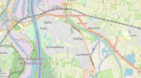 Monteurzimmer auf Karte