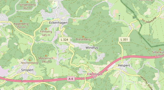 Monteurzimmer auf Karte