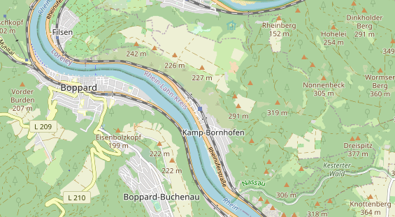 Monteurzimmer auf Karte