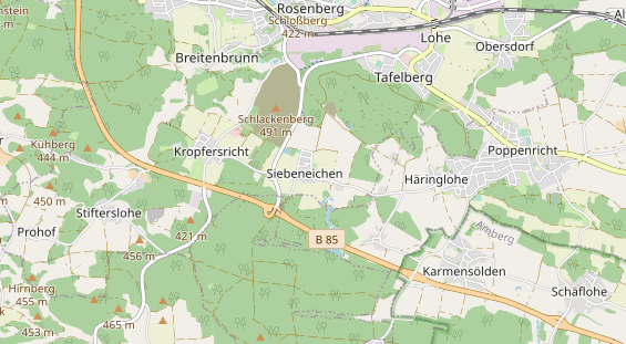 Monteurzimmer auf Karte