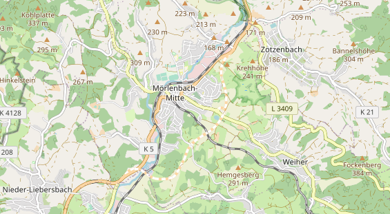 Monteurzimmer auf Karte