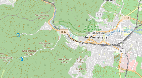 Monteurzimmer auf Karte