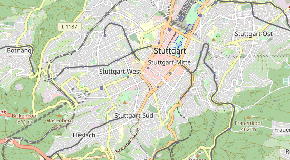 Monteurzimmer auf Karte