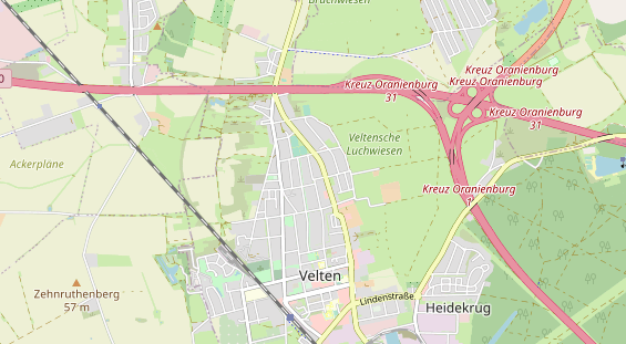 Monteurzimmer auf Karte