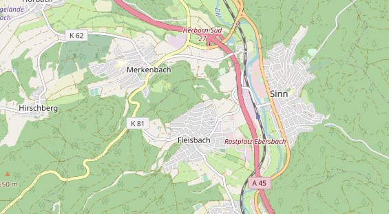 Monteurzimmer auf Karte