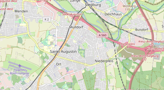 Monteurzimmer auf Karte