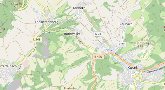 Monteurzimmer auf Karte