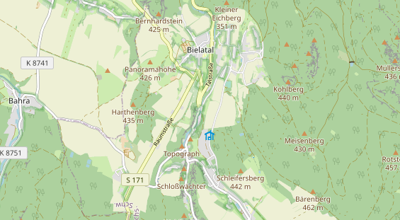 Monteurzimmer auf Karte