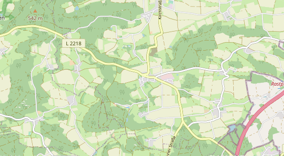 Monteurzimmer auf Karte