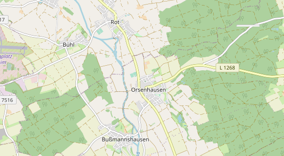 Monteurzimmer auf Karte