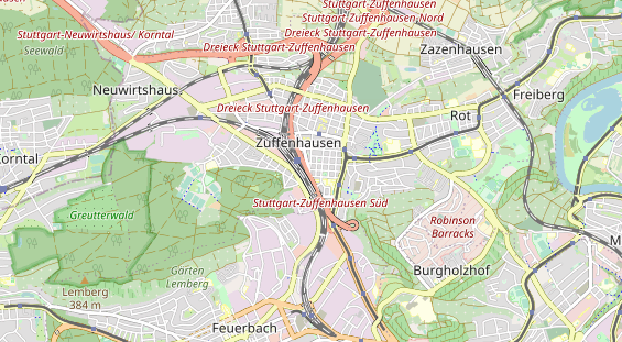 Monteurzimmer auf Karte