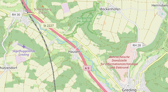 Monteurzimmer auf Karte