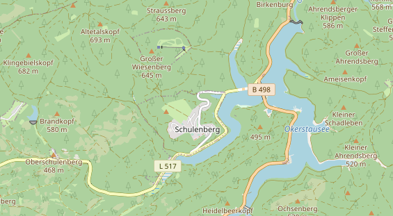 Monteurzimmer auf Karte