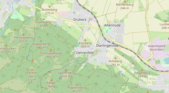 Monteurzimmer auf Karte