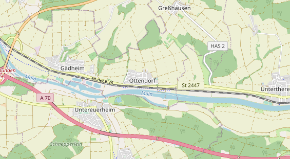 Monteurzimmer auf Karte