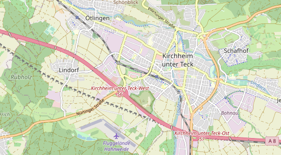 Monteurzimmer auf Karte