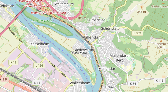 Monteurzimmer auf Karte