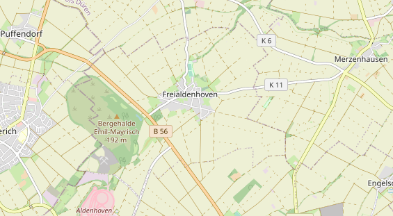 Monteurzimmer auf Karte