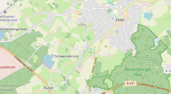 Monteurzimmer auf Karte