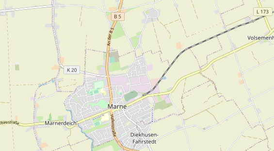 Monteurzimmer auf Karte