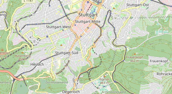 Monteurzimmer auf Karte