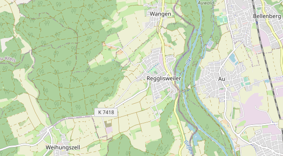 Monteurzimmer auf Karte