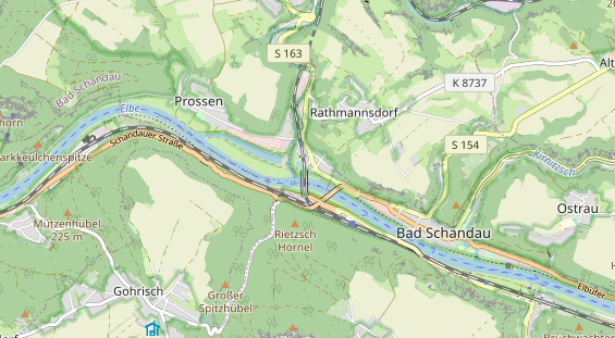 Monteurzimmer auf Karte