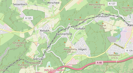 Monteurzimmer auf Karte