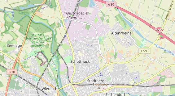 Monteurzimmer auf Karte