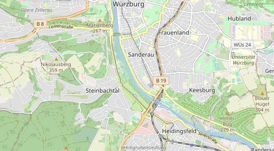 Monteurzimmer auf Karte
