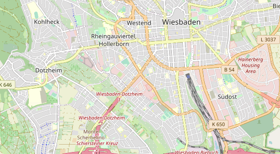 Monteurzimmer auf Karte