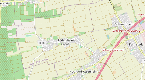 Monteurzimmer auf Karte