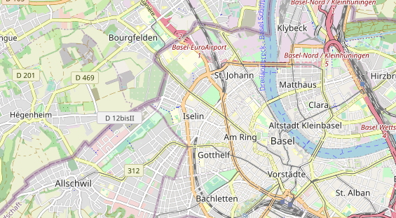 Monteurzimmer auf Karte