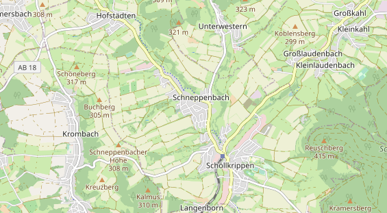 Monteurzimmer auf Karte