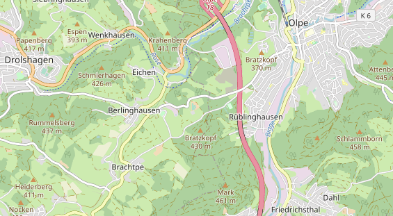 Monteurzimmer auf Karte