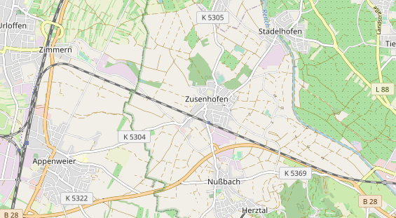 Monteurzimmer auf Karte