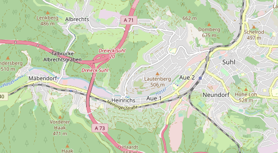 Monteurzimmer auf Karte