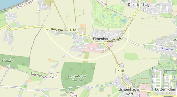 Monteurzimmer auf Karte