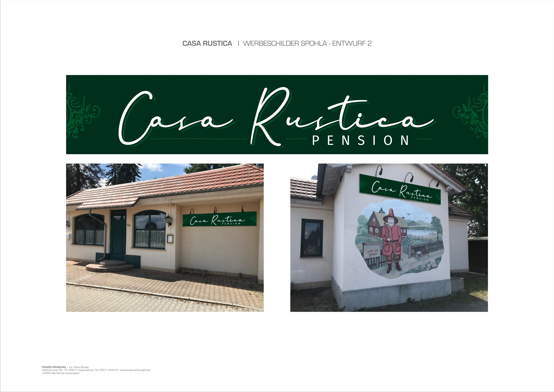 Monteurzimmer - Lage - Casa Rustica