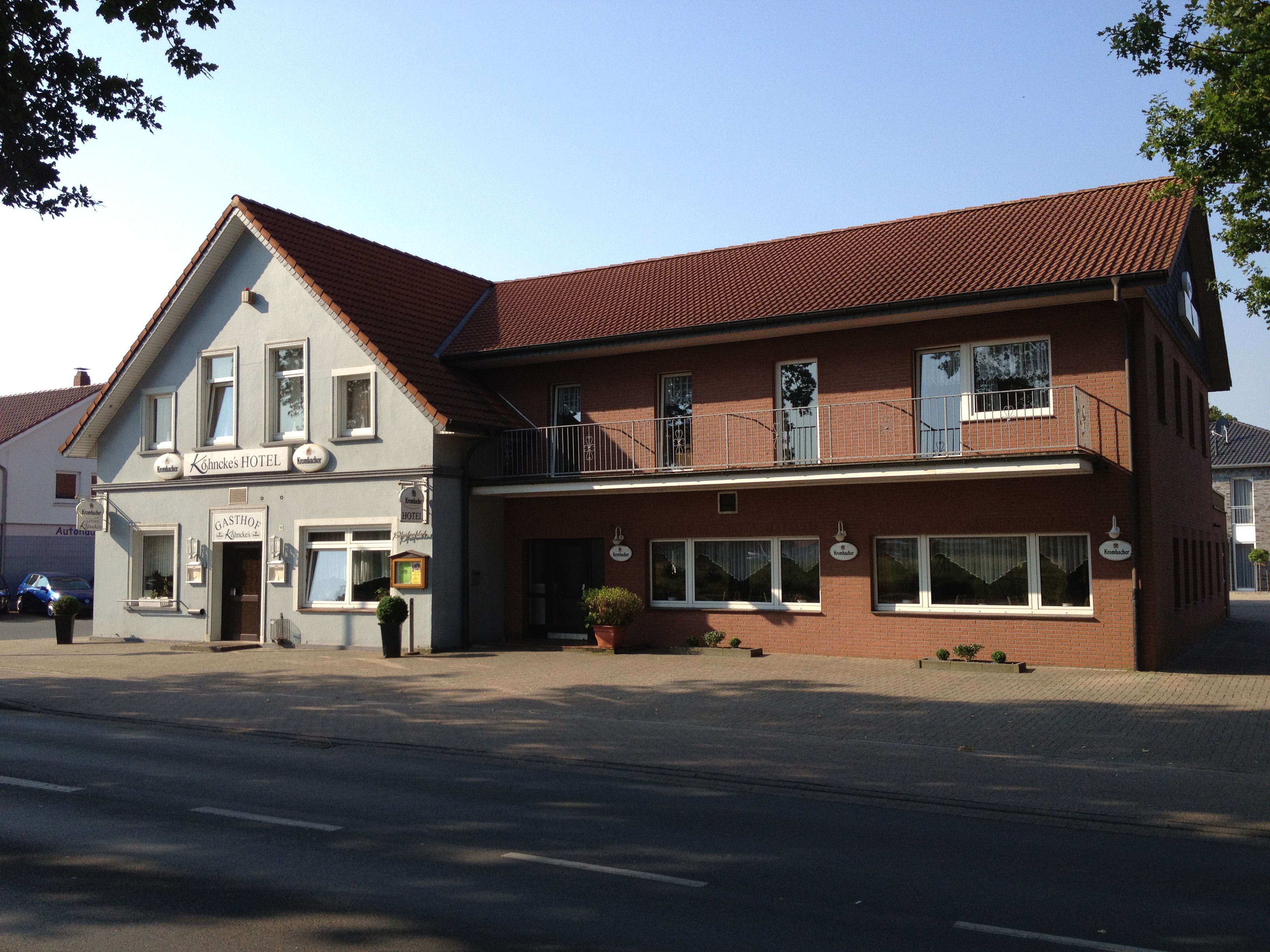Monteurwohnung: zzgl. dieses Haupthauses gibt es seit 2012 noch ein sehr schönes Gästehaus. - Köhncke´s Hotel KG