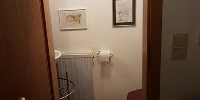Monteurwohnung - Kühlschrank - Segnitz - Gäste WC - Mein Franken Haus