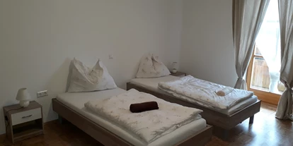Monteurwohnung - Bettwäsche: Bettwäsche inklusive - Obergreutschach - Doppelzimmer mit Dusche und WC - Wohnungen Rauchbauer