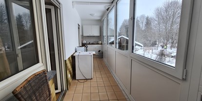 Monteurwohnung - Kühlschrank - Neu-Anspach - Raucherbalkon - FeWo "Taunusgast"