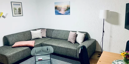 Monteurwohnung - Zimmertyp: Doppelzimmer - Bartenshagen-Parkentin - DEUTSCHE VILLA - SOUTERRAIN Apartment 2 Zi. Wohnung in Rostock mit Terrasse EG
